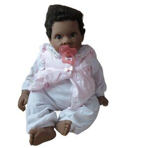 Lee Middleton Baby Bows Doll With Box And COA African American